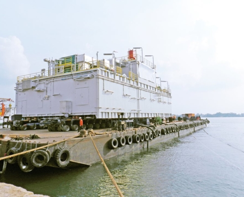 Conceptum Logistics - Oil Drilling Platform from Indonesia to Brazil