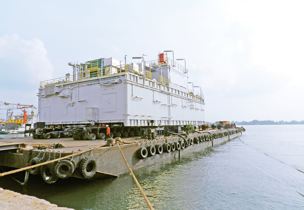 Conceptum Logistics - Oil Drilling Platform from Indonesia to Brazil