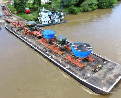 Barge nach Puerto Triunfo