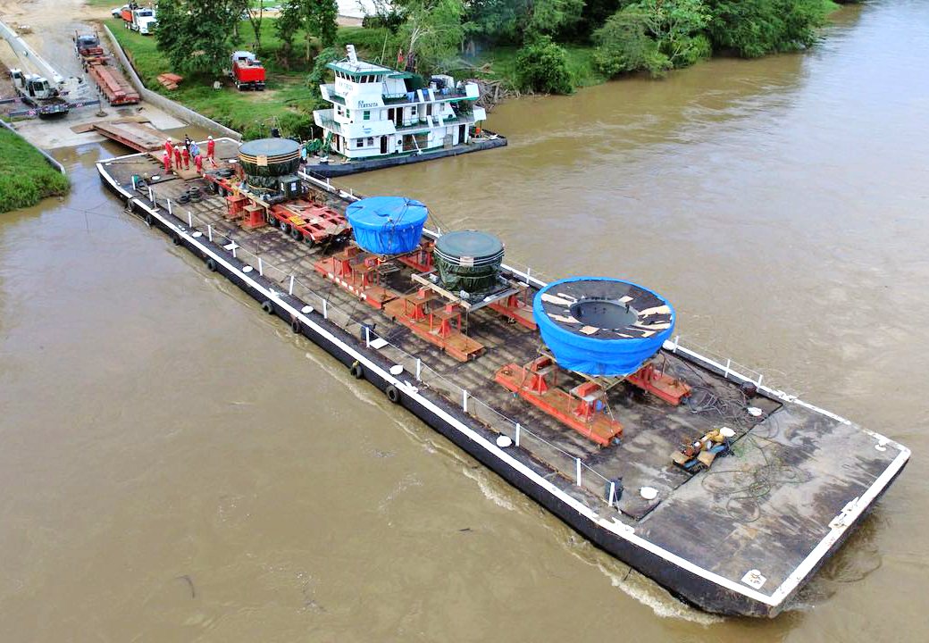 Barge nach Puerto Triunfo