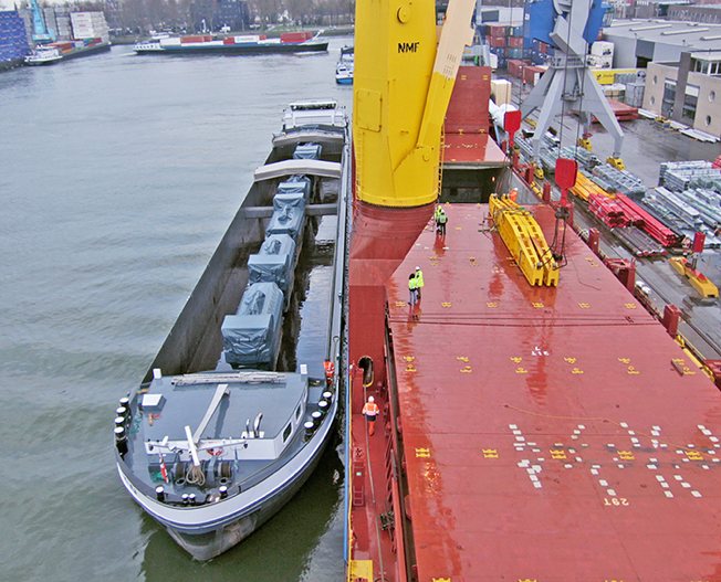 Conceptum Logistics - Barging - Power plant ex Europe to Peru 3