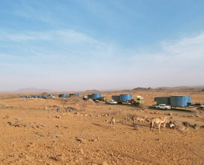 Conceptum Logistics - Mining - Float cell tanks ex South Africa to Eritrea