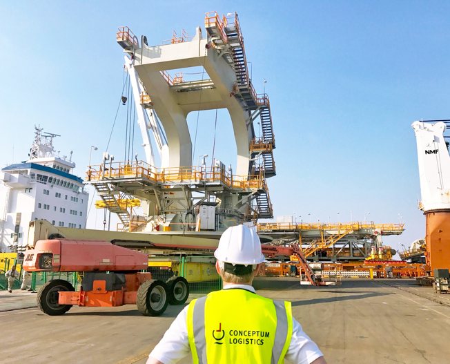 Conceptum Logistics - Mining - Stacker Reclaimer ex China to Australia