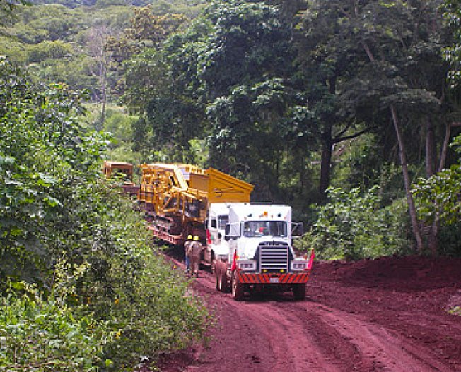 Conceptum Logistics - Mining - Stone crushers and screens ex UK to the Bolivian Mountains