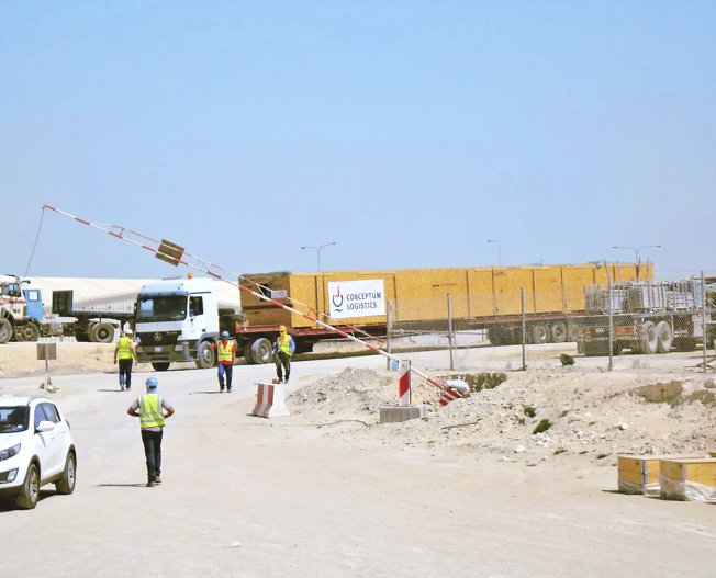 Conceptum Logistics - Building Material from Germany to Saudi Arabia