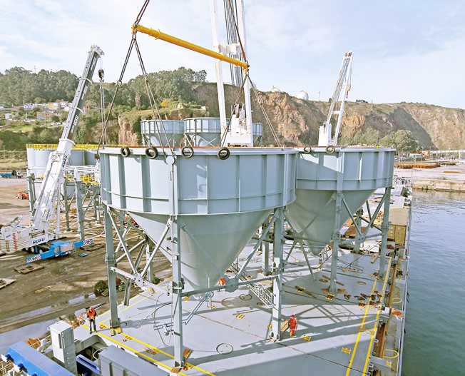 Conceptum Logistics - Cement plant loading in Spain