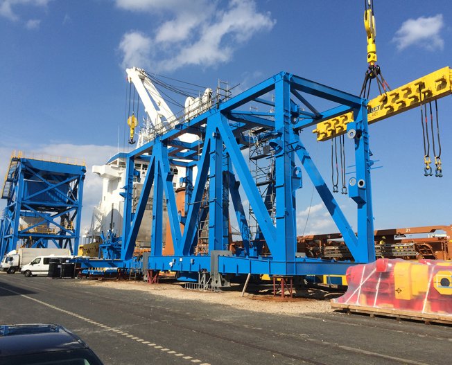 Conceptum Logistics - Stacker Reclaimer in Bremerhaven