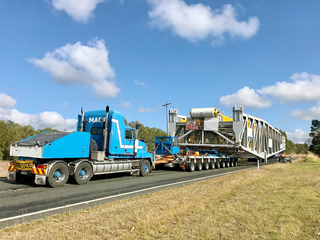 conceptum logistics extendable outer shuttle ship loader boom in australia 1