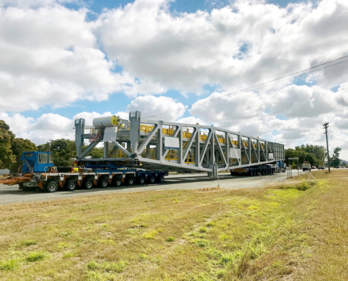 conceptum logistics extendable outer shuttle ship loader boom in australia 2